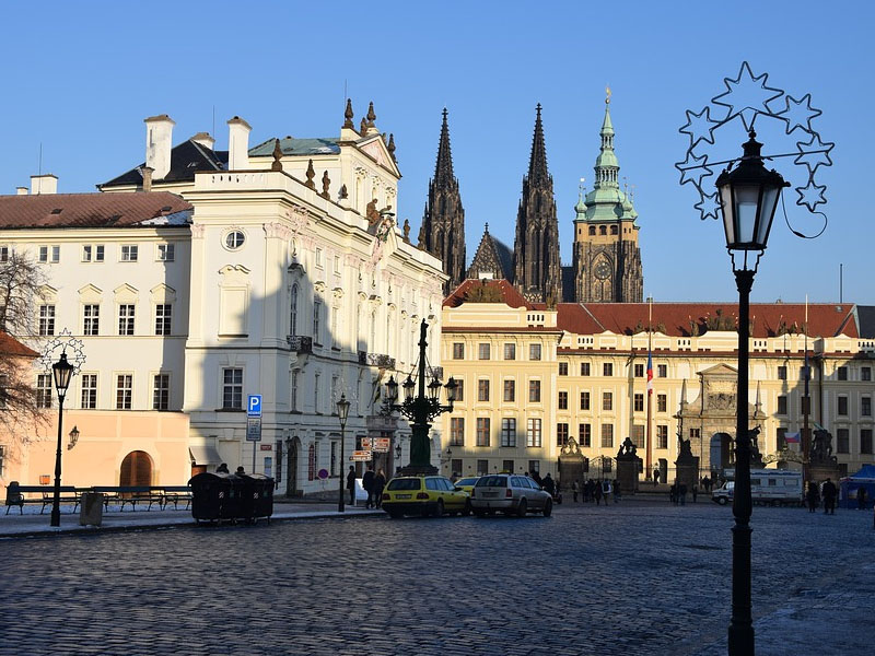 Principais bairros de Praga.