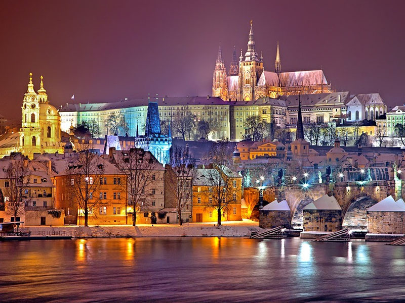 Praga Viena e Budapeste no inverno