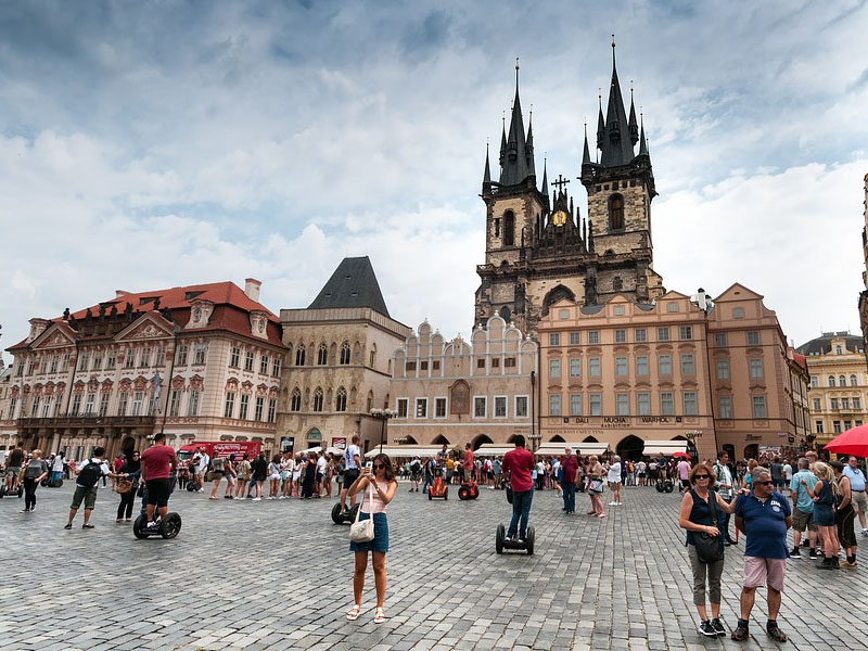 Principal região turística de Praga
