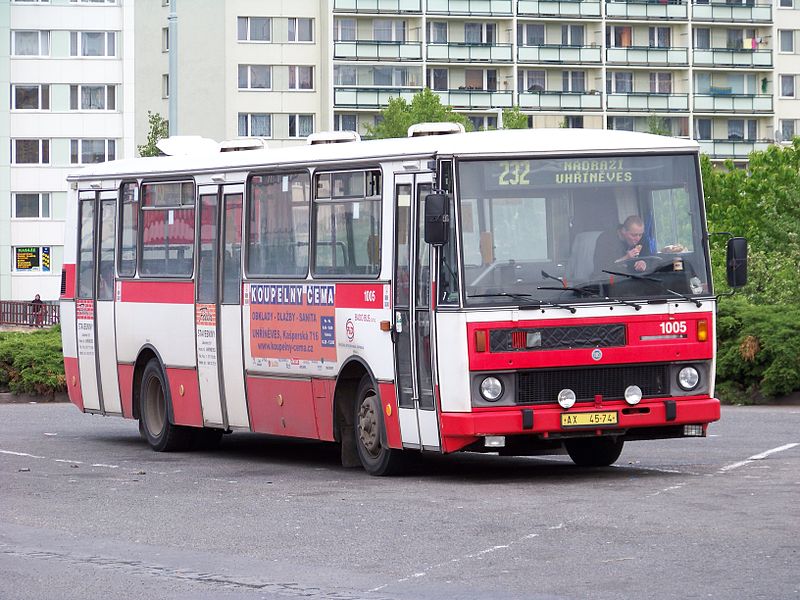Linhas de ônibus em Praga