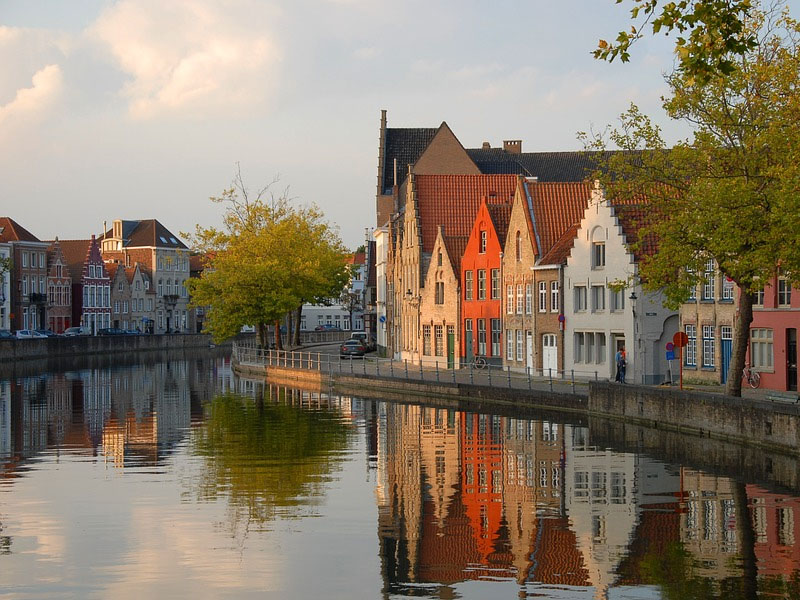 Cidades turísticas na Bélgica