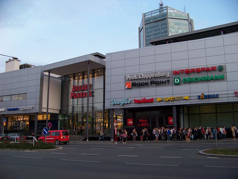 Shopping mais frequentado pelos tchecos